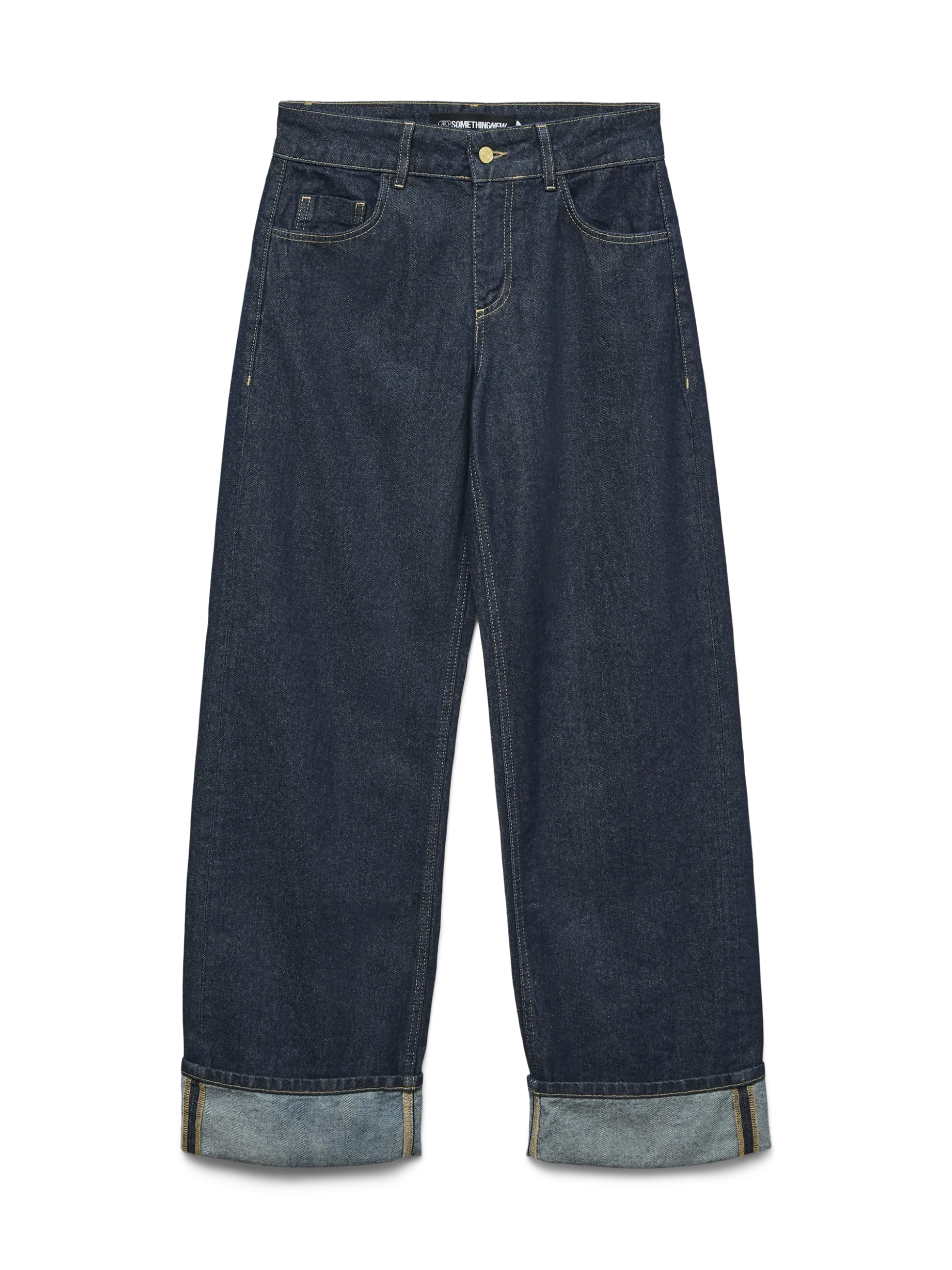 SNRANCY Mid Rise Weiter Beinschnitt Jeans