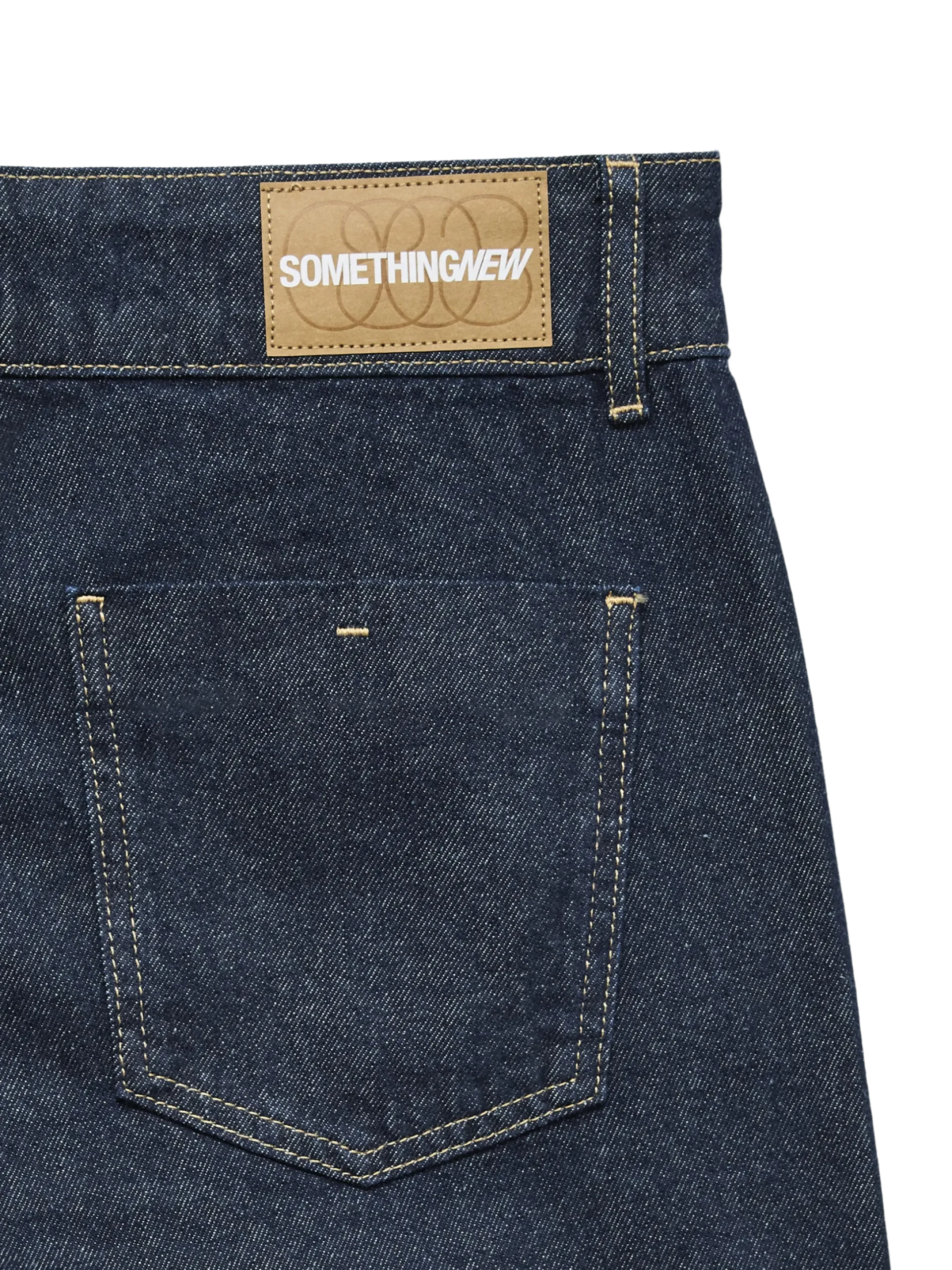 SNRANCY Mid Rise Weiter Beinschnitt Jeans