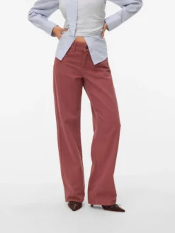SNRANCY Mid Rise Weiter Beinschnitt Jeans
