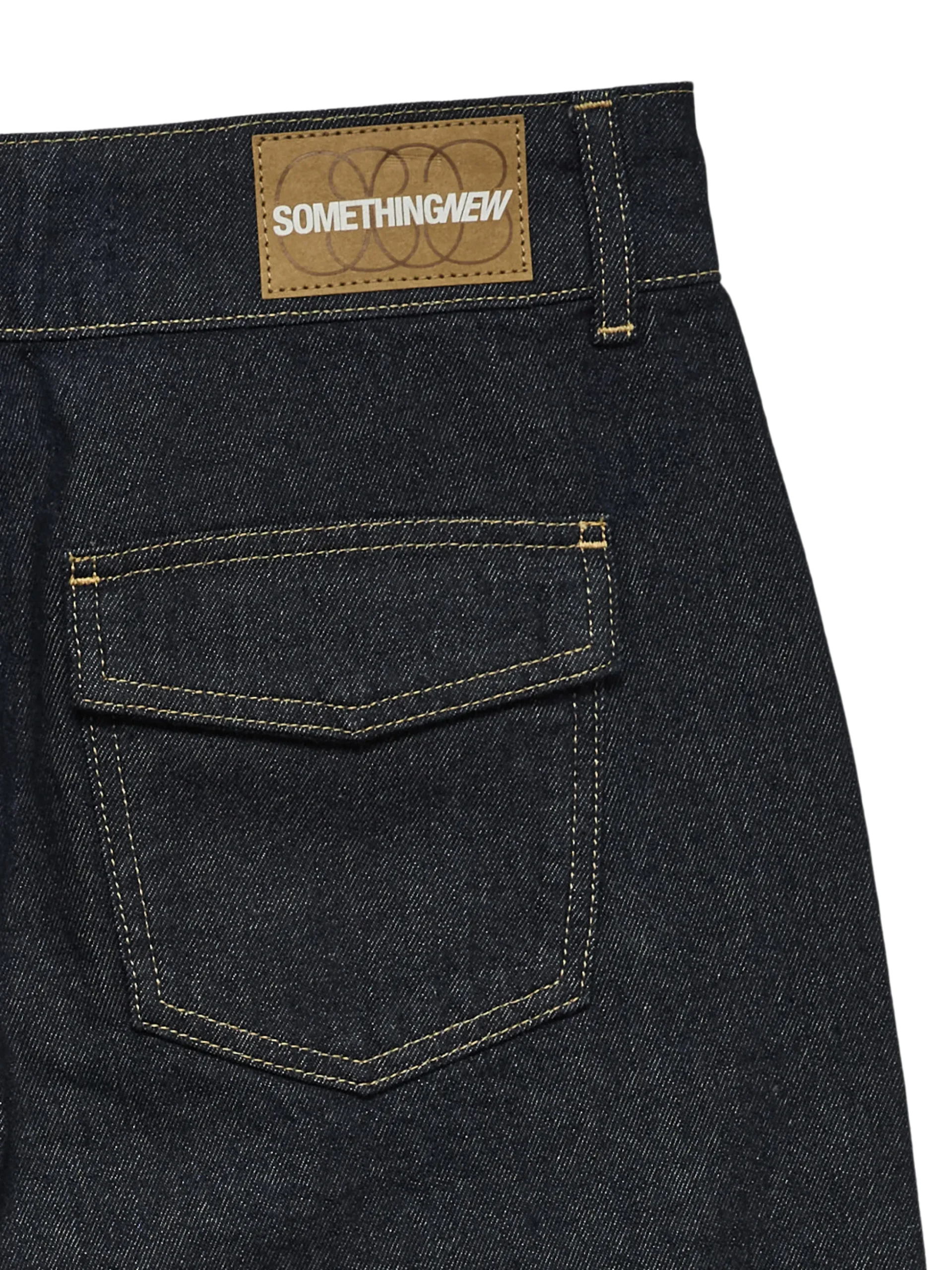 SNRANCY Mid Rise Weiter Beinschnitt Jeans