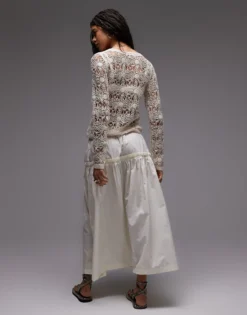 TOPSHOP Langer Rock