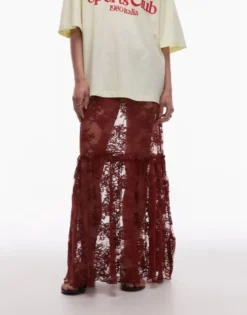 TOPSHOP Langer Rock