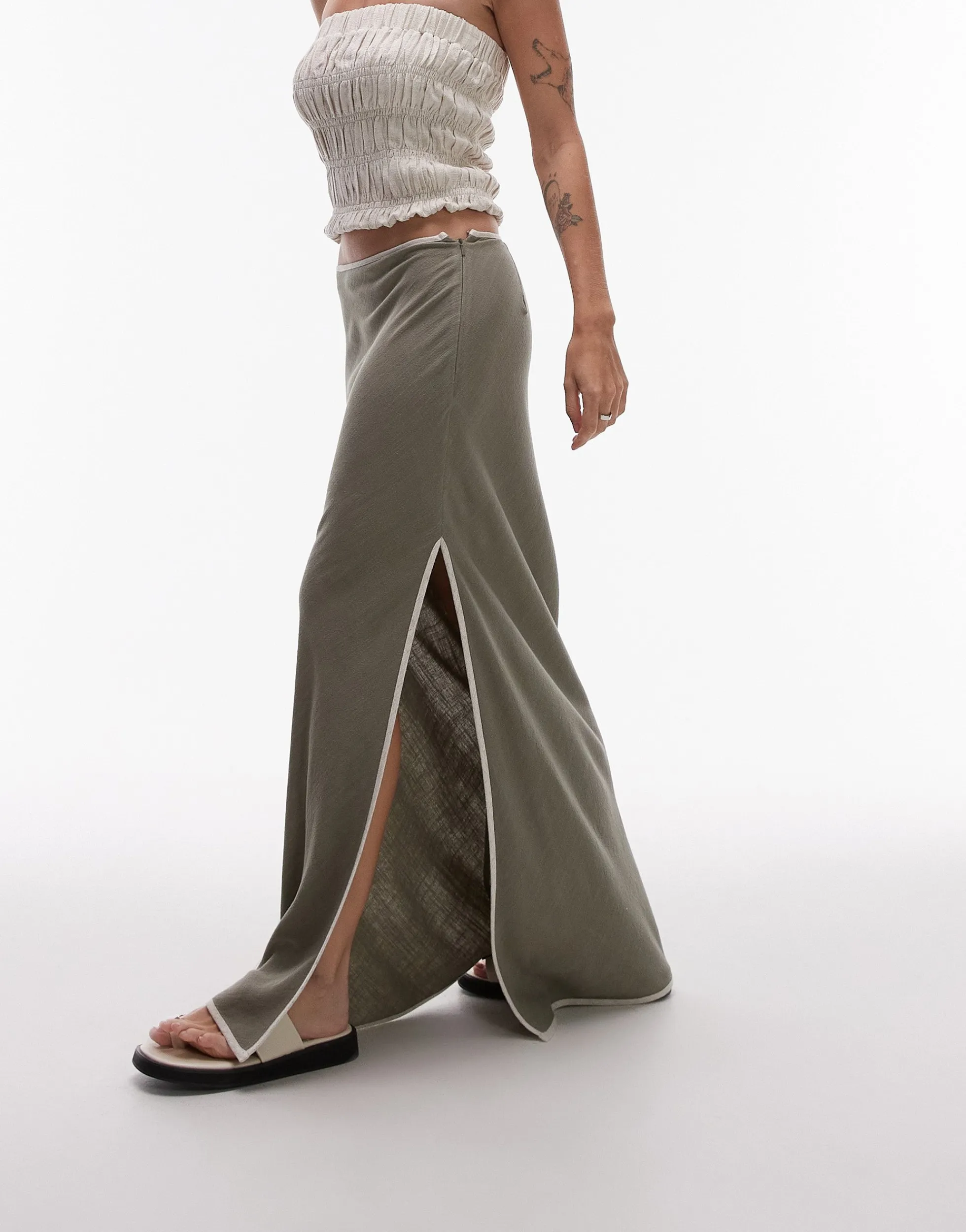 TOPSHOP Langer Rock