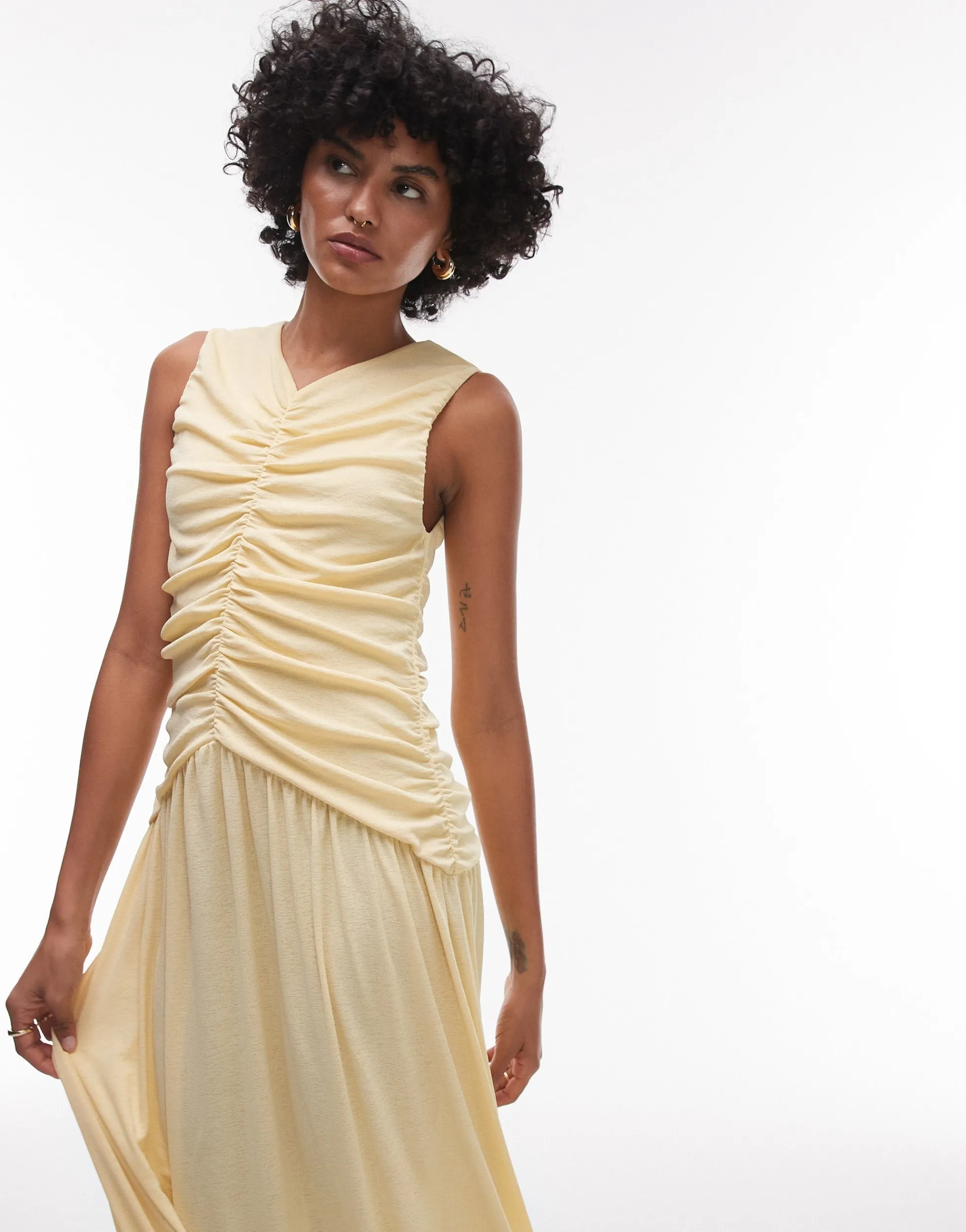 TOPSHOP Langes Kleid