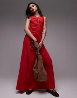 TOPSHOP Langes Kleid