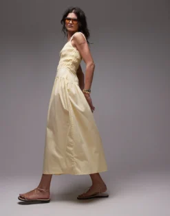 TOPSHOP Midikleid