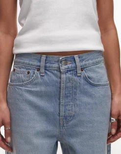 TOPSHOP Mid Rise Locker geschnitten Jeans