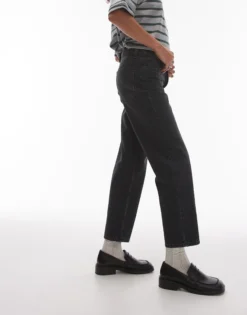 TOPSHOP Mittlere Taille Gerade geschnitten Jeans