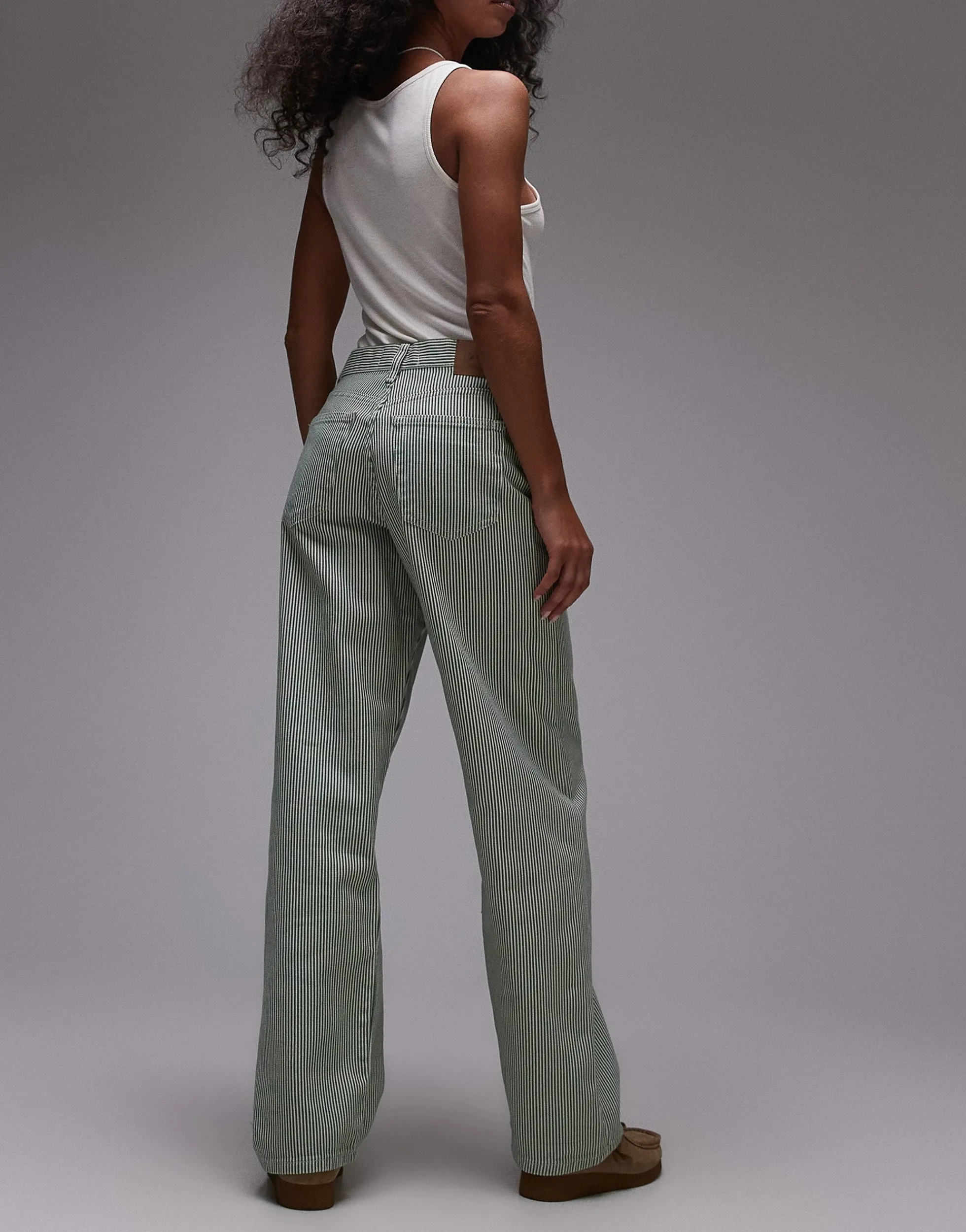 TOPSHOP Mittlere Taille Locker geschnitten Jeans