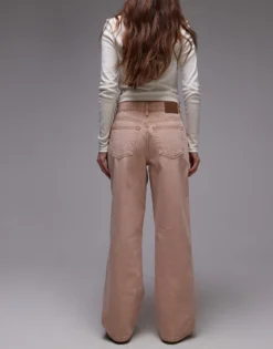 TOPSHOP Mittlere Taille Locker geschnitten Jeans