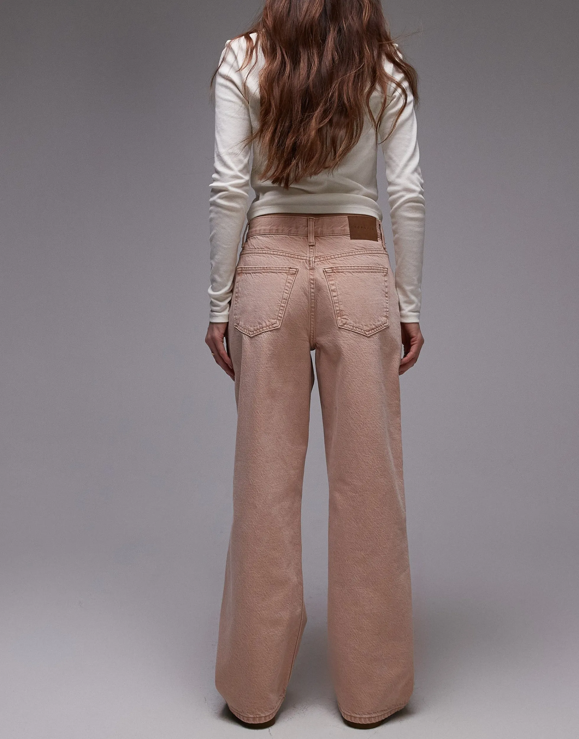 TOPSHOP Mittlere Taille Locker geschnitten Jeans