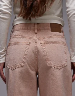 TOPSHOP Mittlere Taille Locker geschnitten Jeans