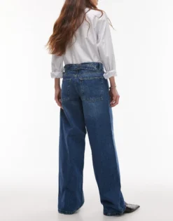TOPSHOP Niedrige Taille Locker geschnitten Jeans