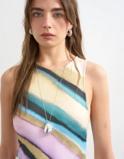 TSANE Langes Kleid