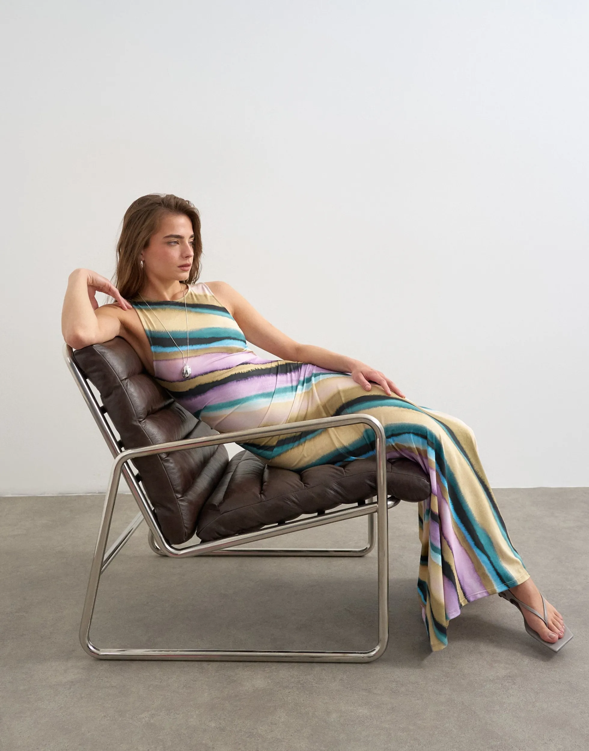 TSANE Langes Kleid
