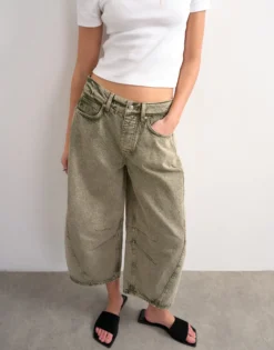 TSAPRIL Barrel Fit Jeans