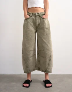TSAPRIL Barrel Fit Jeans