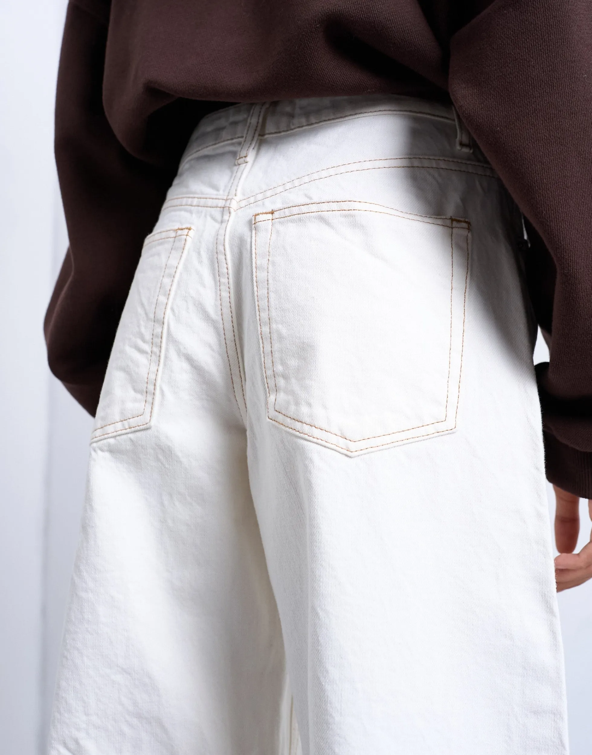 TSBARREL Hohe Taille Barrel Fit Jeans