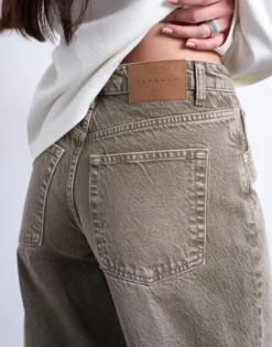 TSBARREL Hohe Taille Barrel Fit Jeans