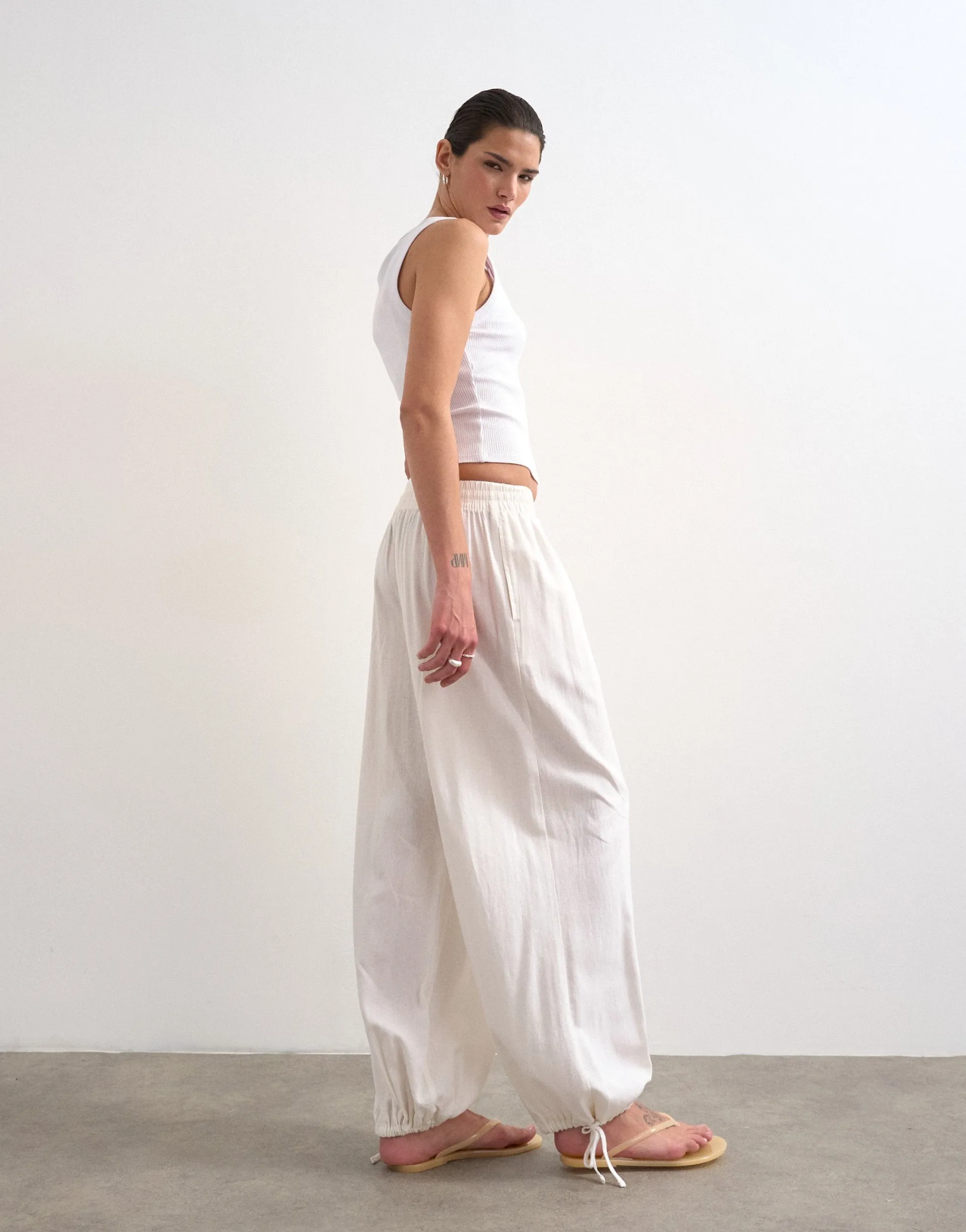 TSBEATE Hohe Taille Hose