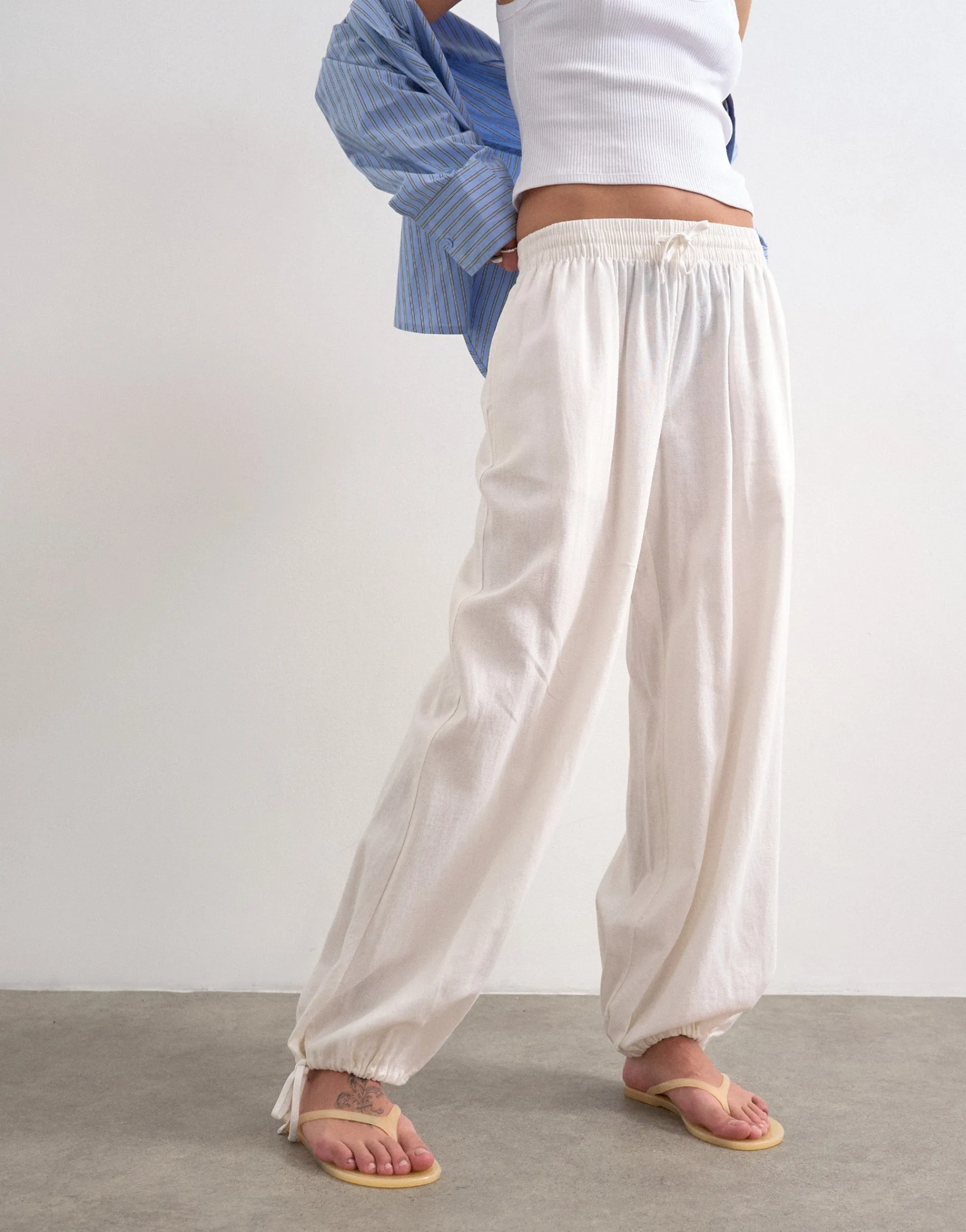TSBEATE Hohe Taille Hose