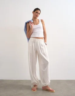 TSBEATE Hohe Taille Hose