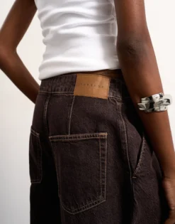 TSBELLE Mid Rise Barrel Fit Jeans