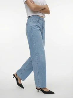 TSBENTE Mid Rise Normal geschnitten Jeans