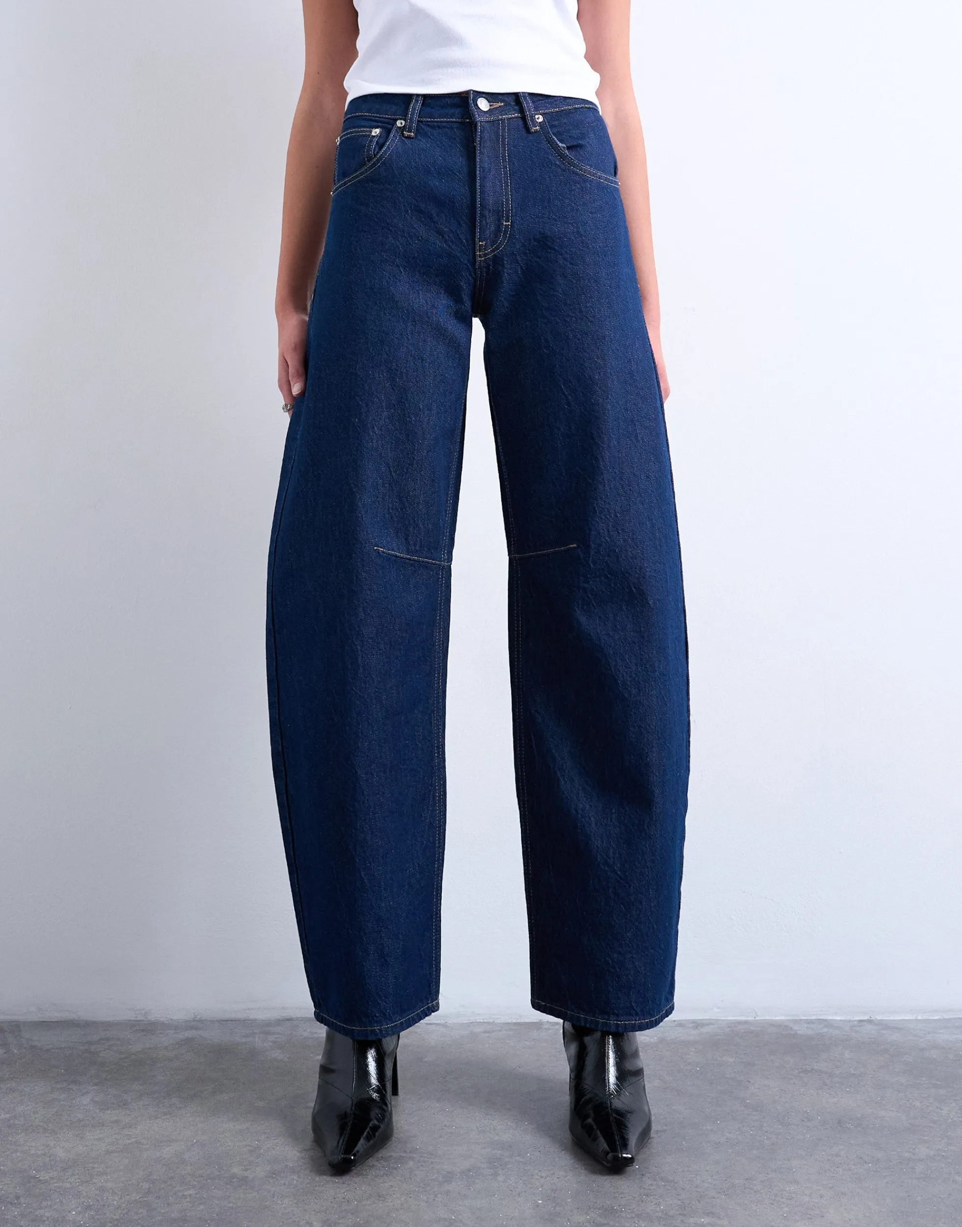 TSBENTE Mid Rise Normal geschnitten Jeans