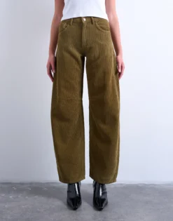 TSBRIANA Sehr niedrige Taille Weiter Beinschnitt Jeans