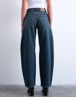 TSBRIT Sehr niedrige Taille Normal geschnitten Jeans