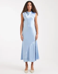 TSCARRIE Langes Kleid
