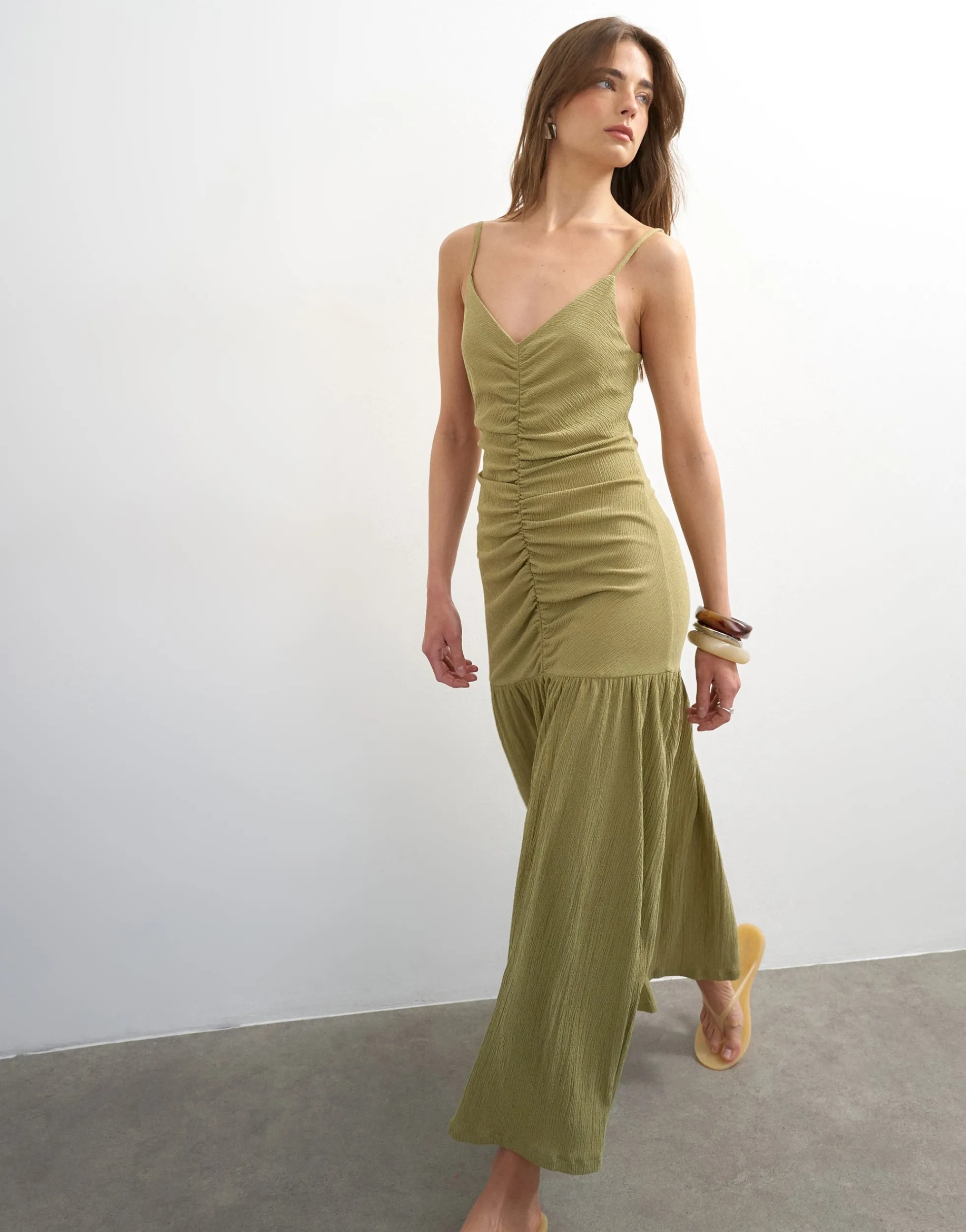 TSCHRISTINA Langes Kleid