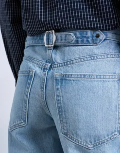 TSCINCH Niedrige Taille Weiter Beinschnitt Jeans
