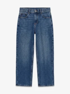 TSCINCH Niedrige Taille Weiter Beinschnitt Jeans