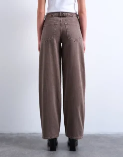 TSCINCH Niedrige Taille Weiter Beinschnitt Jeans
