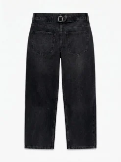 TSCINCH Niedrige Taille Weiter Beinschnitt Jeans