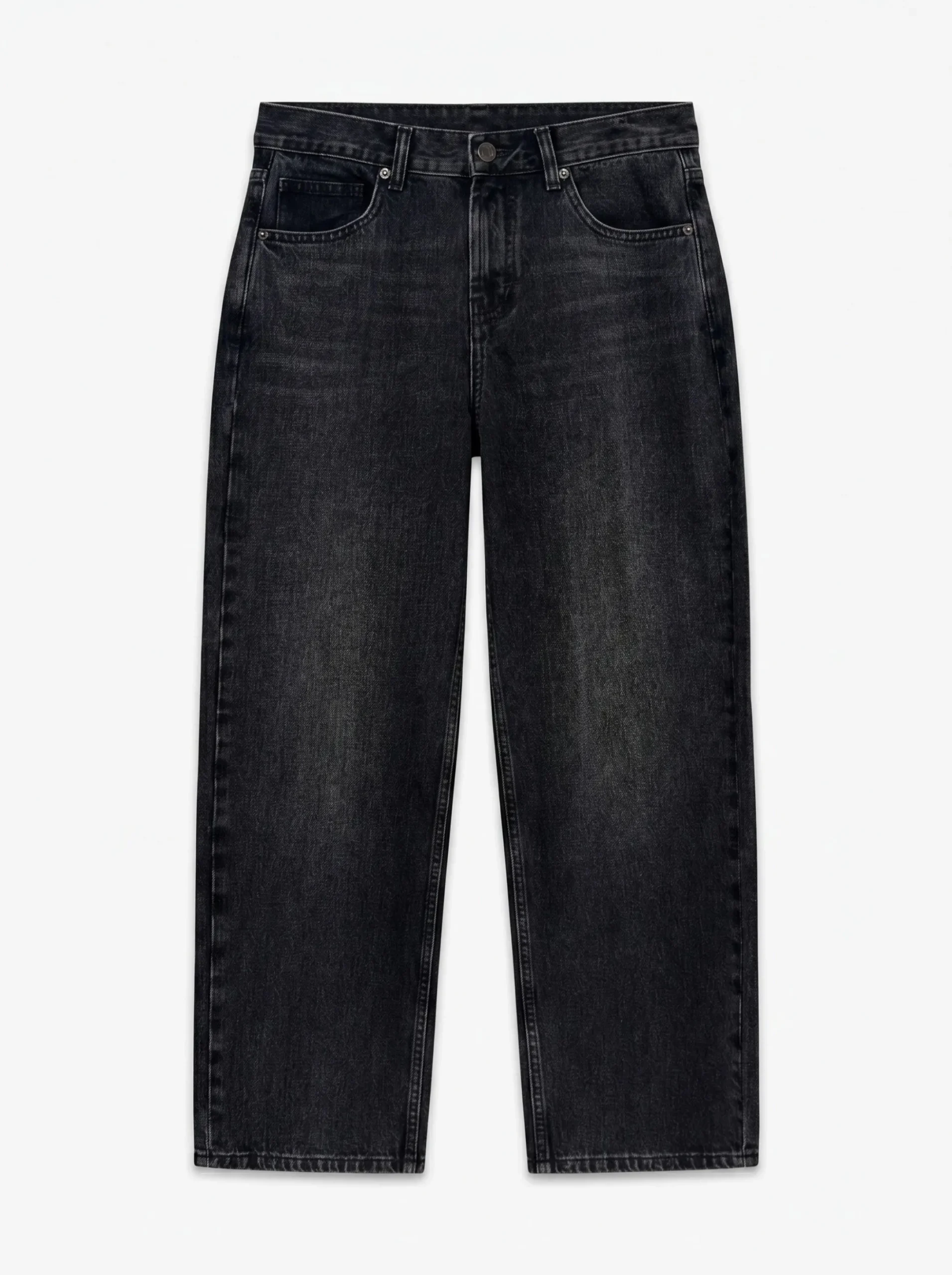 TSCINCH Niedrige Taille Weiter Beinschnitt Jeans