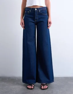 TSCLARA Mid Rise Weiter Beinschnitt Jeans