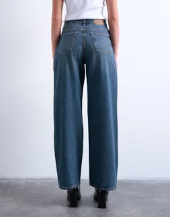 TSCOLUMN Mid Rise Gerade geschnitten Jeans