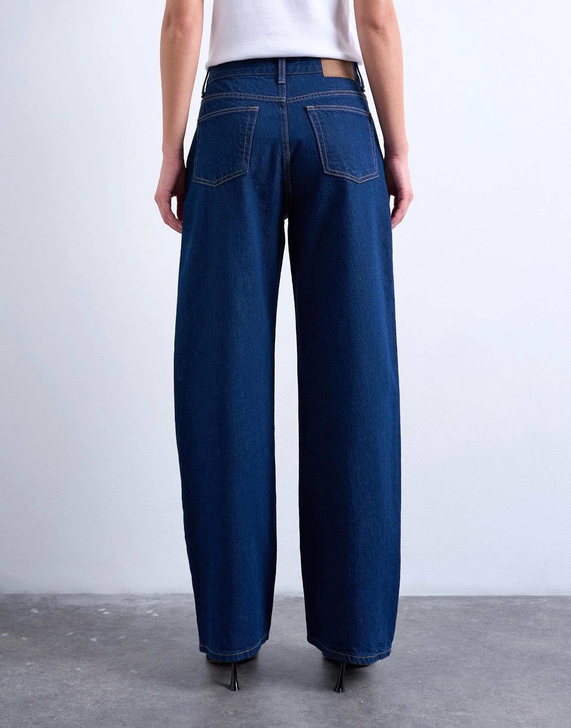 TSCOLUMN Mid Rise Normal geschnitten Jeans