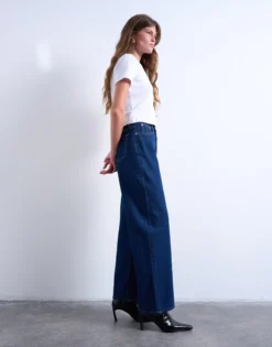 TSCOLUMN Mid Rise Normal geschnitten Jeans