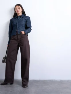 TSCOLUMN Mid Rise Normal geschnitten Jeans
