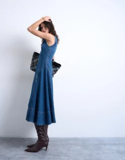TSELLA Langes Kleid