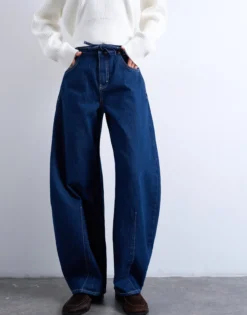 TSELODIE Barrel Fit Jeans