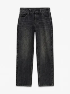 TSEMBER Niedrige Taille Weiter Beinschnitt Jeans