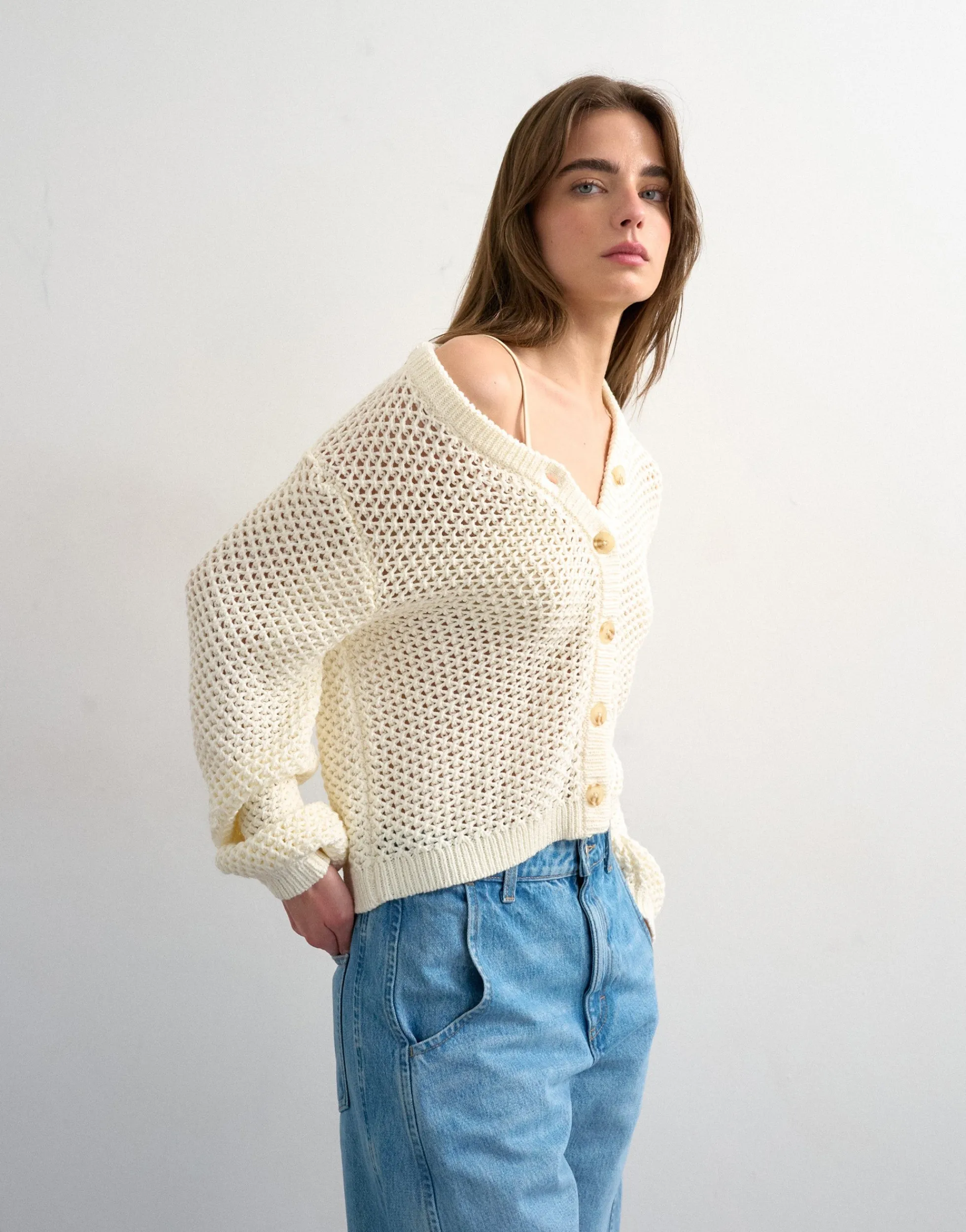 TSEMELIE Strickjacke