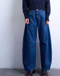TSEMMA Hohe Taille Barrel Fit Jeans