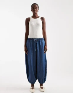 TSEVELYN Ballon Schnitt Jeans