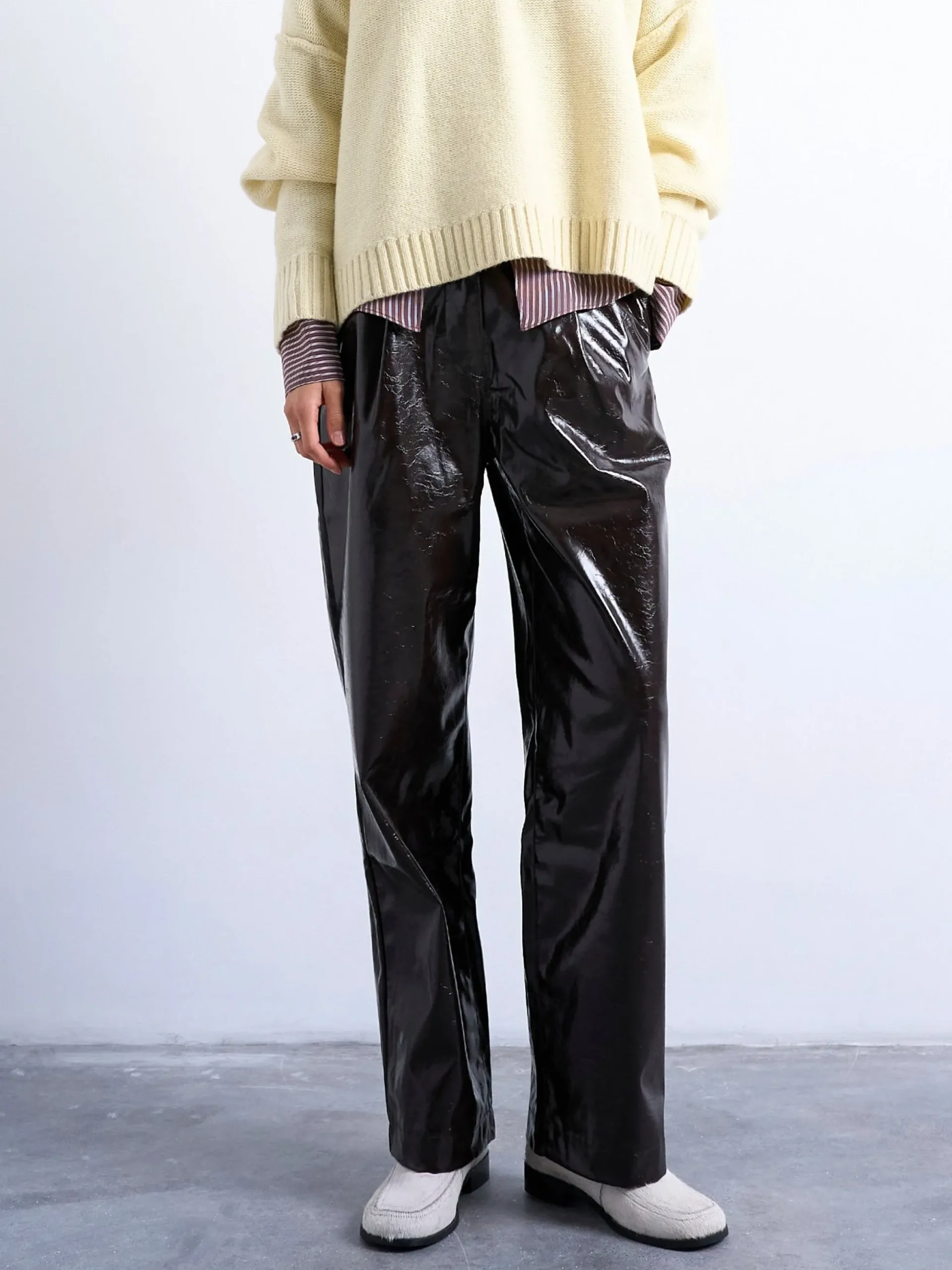 TSHEIDI Hohe Taille Hose